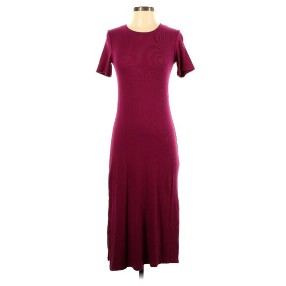 A New Day | Berry T-Shirt Dress - Small - Picture 1 of 6